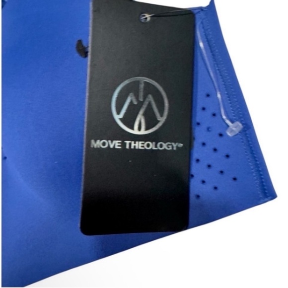MOVE THEOLOGY High Impact Teresa Sports Blue Bra NWT Medium - Picture 6 of 14
